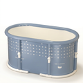 Portable Ice Bath Tub Built for Hot & Cold Therapy, 6-Layer Insulation, No Installation, Foldable Design