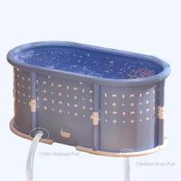 Portable Ice Bath Tub Built for Hot & Cold Therapy, 6-Layer Insulation, No Installation, Foldable Design