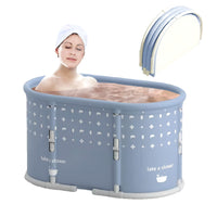 Portable Ice Bath Tub Built for Hot & Cold Therapy, 6-Layer Insulation, No Installation, Foldable Design